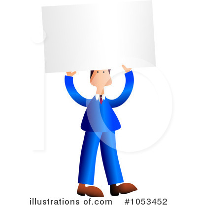 Royalty-Free (RF) Businessman Clipart Illustration by Prawny - Stock Sample #1053452