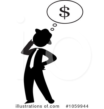 Royalty-Free (RF) Businessman Clipart Illustration by Rosie Piter - Stock Sample #1059944