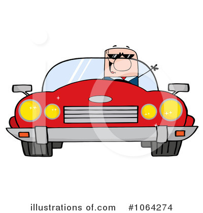 Royalty-Free (RF) Businessman Clipart Illustration by Hit Toon - Stock Sample #1064274