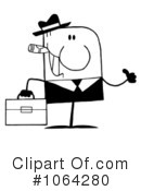 Businessman Clipart #1064280 by Hit Toon