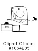 Businessman Clipart #1064285 by Hit Toon