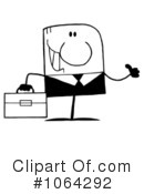 Businessman Clipart #1064292 by Hit Toon