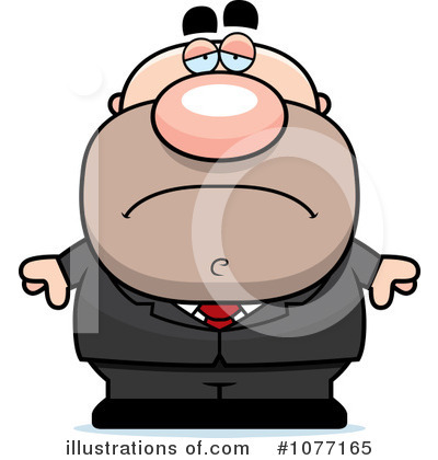 Royalty-Free (RF) Businessman Clipart Illustration by Cory Thoman - Stock Sample #1077165