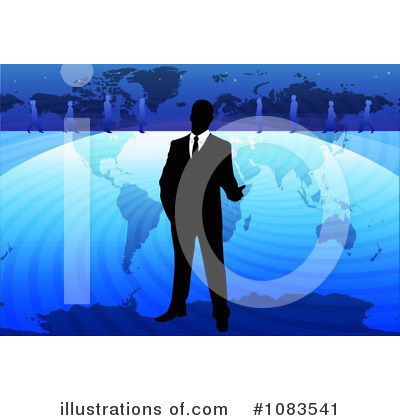 Royalty-Free (RF) Businessman Clipart Illustration by mayawizard101 - Stock Sample #1083541