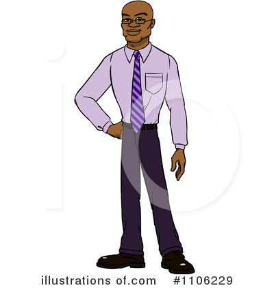 Royalty-Free (RF) Businessman Clipart Illustration by Cartoon Solutions - Stock Sample #1106229