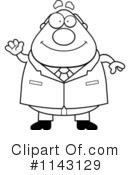 Businessman Clipart #1143129 by Cory Thoman
