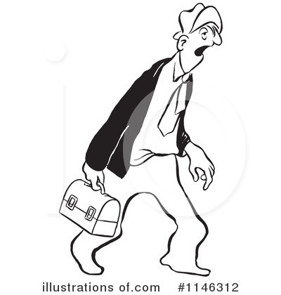 Royalty-Free (RF) Businessman Clipart Illustration by Picsburg - Stock Sample #1146312