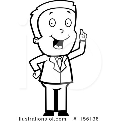 Royalty-Free (RF) Businessman Clipart Illustration by Cory Thoman - Stock Sample #1156138