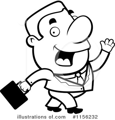 Royalty-Free (RF) Businessman Clipart Illustration by Cory Thoman - Stock Sample #1156232