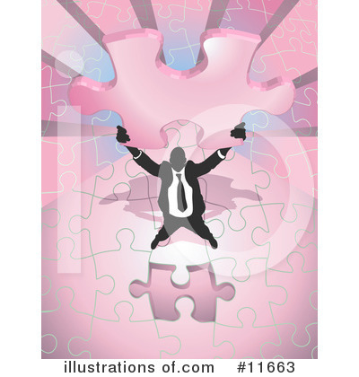 Royalty-Free (RF) Businessman Clipart Illustration by AtStockIllustration - Stock Sample #11663