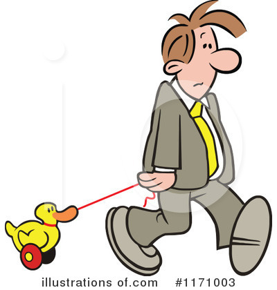 Royalty-Free (RF) Businessman Clipart Illustration by Johnny Sajem - Stock Sample #1171003