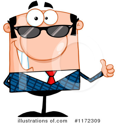 Car Salesman Clipart #1172309 by Hit Toon