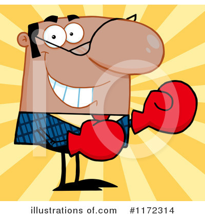 Fighting Clipart #1172314 by Hit Toon
