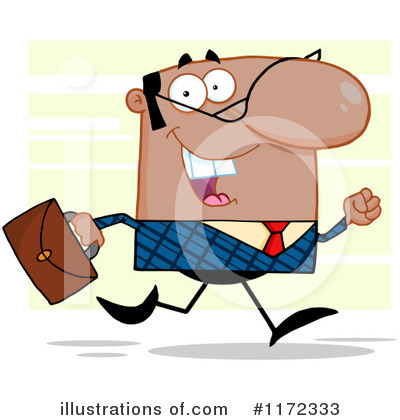 Royalty-Free (RF) Businessman Clipart Illustration by Hit Toon - Stock Sample #1172333