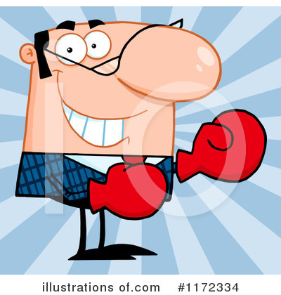 Royalty-Free (RF) Businessman Clipart Illustration by Hit Toon - Stock Sample #1172334