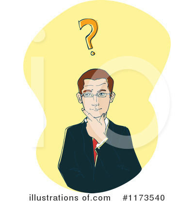 Royalty-Free (RF) Businessman Clipart Illustration by Bad Apples - Stock Sample #1173540
