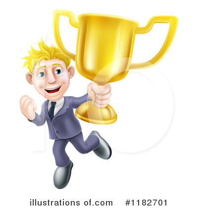 Royalty-Free (RF) Businessman Clipart Illustration by AtStockIllustration - Stock Sample #1182701