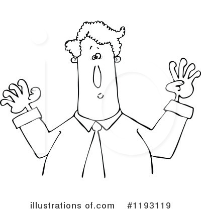 Royalty-Free (RF) Businessman Clipart Illustration by djart - Stock Sample #1193119