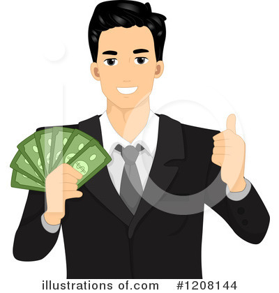 Royalty-Free (RF) Businessman Clipart Illustration by BNP Design Studio - Stock Sample #1208144