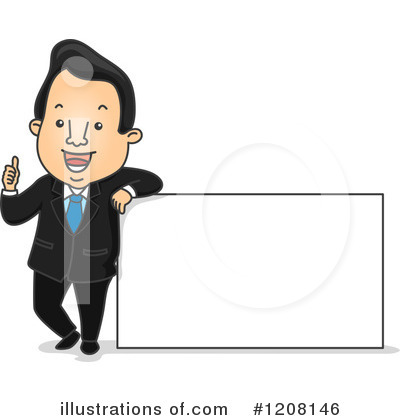 Royalty-Free (RF) Businessman Clipart Illustration by BNP Design Studio - Stock Sample #1208146