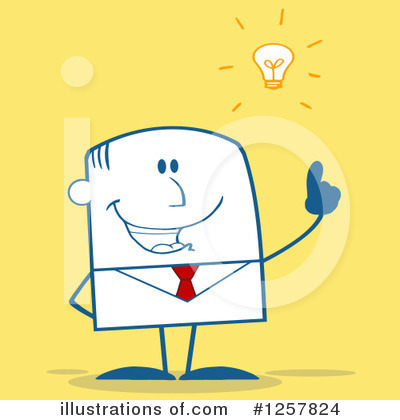 Royalty-Free (RF) Businessman Clipart Illustration by Hit Toon - Stock Sample #1257824