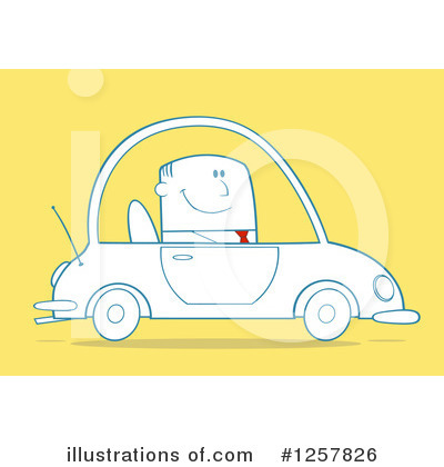 Driving Clipart #1257826 by Hit Toon