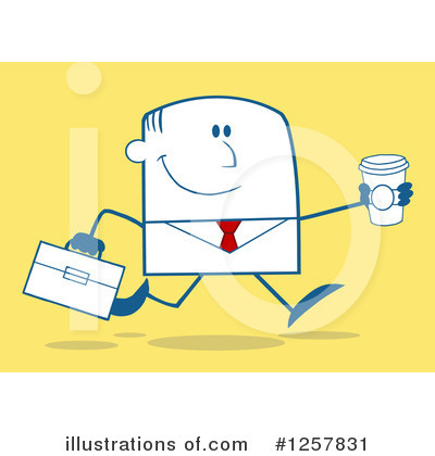 Royalty-Free (RF) Businessman Clipart Illustration by Hit Toon - Stock Sample #1257831