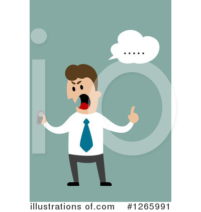 Royalty-Free (RF) Businessman Clipart Illustration by Vector Tradition SM - Stock Sample #1265991