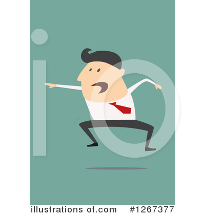 Royalty-Free (RF) Businessman Clipart Illustration by Vector Tradition SM - Stock Sample #1267377