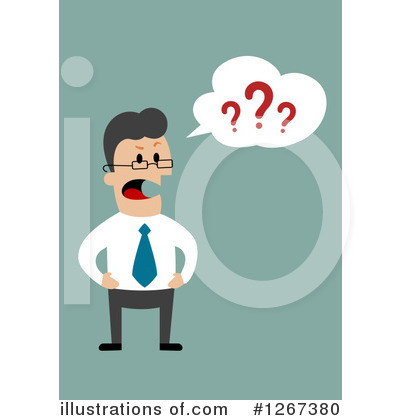 Royalty-Free (RF) Businessman Clipart Illustration by Vector Tradition SM - Stock Sample #1267380
