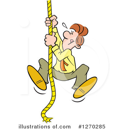 Climbing Clipart #1270285 by Johnny Sajem