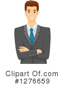 Businessman Clipart #1276659 by BNP Design Studio
