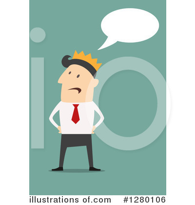 Royalty-Free (RF) Businessman Clipart Illustration by Vector Tradition SM - Stock Sample #1280106