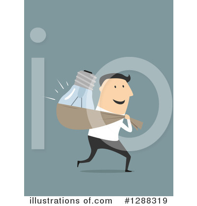 Royalty-Free (RF) Businessman Clipart Illustration by Vector Tradition SM - Stock Sample #1288319