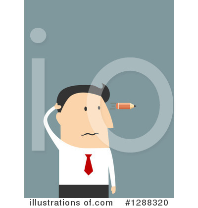 Royalty-Free (RF) Businessman Clipart Illustration by Vector Tradition SM - Stock Sample #1288320