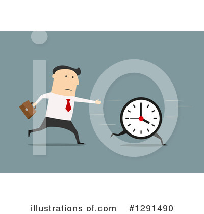 Royalty-Free (RF) Businessman Clipart Illustration by Vector Tradition SM - Stock Sample #1291490