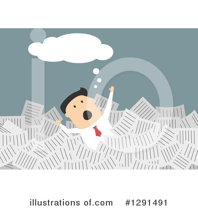 Royalty-Free (RF) Businessman Clipart Illustration by Vector Tradition SM - Stock Sample #1291491
