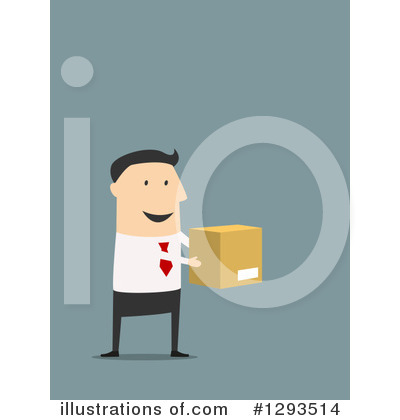 Royalty-Free (RF) Businessman Clipart Illustration by Vector Tradition SM - Stock Sample #1293514