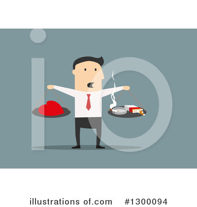 Royalty-Free (RF) Businessman Clipart Illustration by Vector Tradition SM - Stock Sample #1300094