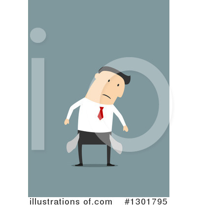 Royalty-Free (RF) Businessman Clipart Illustration by Vector Tradition SM - Stock Sample #1301795