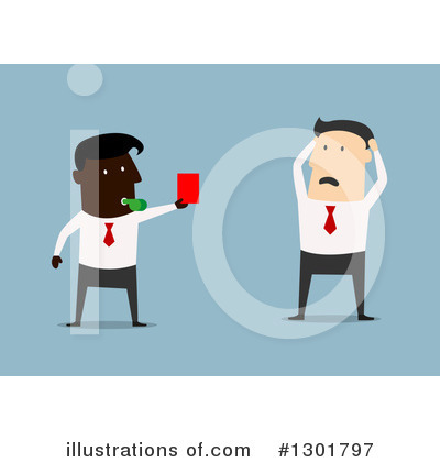 Royalty-Free (RF) Businessman Clipart Illustration by Vector Tradition SM - Stock Sample #1301797