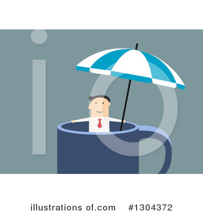 Royalty-Free (RF) Businessman Clipart Illustration by Vector Tradition SM - Stock Sample #1304372