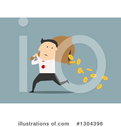 Royalty-Free (RF) Businessman Clipart Illustration by Vector Tradition SM - Stock Sample #1304396