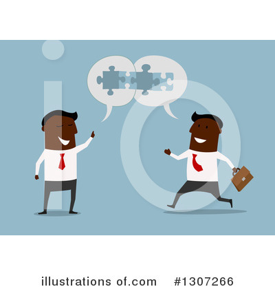 Royalty-Free (RF) Businessman Clipart Illustration by Vector Tradition SM - Stock Sample #1307266