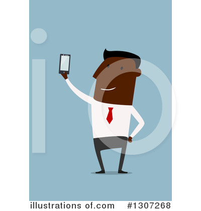 Royalty-Free (RF) Businessman Clipart Illustration by Vector Tradition SM - Stock Sample #1307268