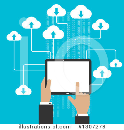 Cloud Computing Clipart #1307278 by Vector Tradition SM