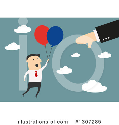 Royalty-Free (RF) Businessman Clipart Illustration by Vector Tradition SM - Stock Sample #1307285