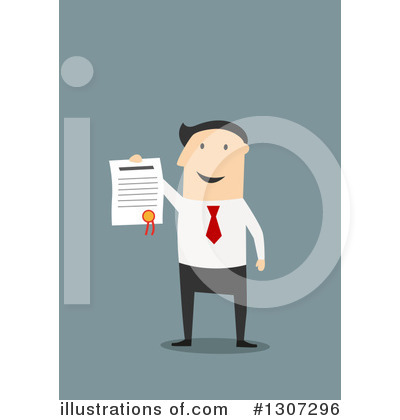 Royalty-Free (RF) Businessman Clipart Illustration by Vector Tradition SM - Stock Sample #1307296