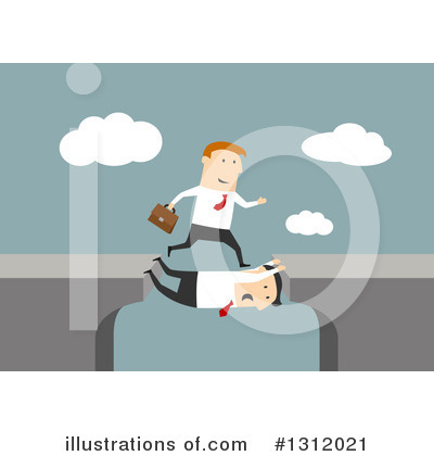 Royalty-Free (RF) Businessman Clipart Illustration by Vector Tradition SM - Stock Sample #1312021