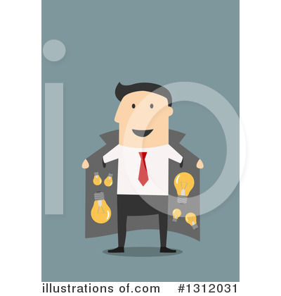 Royalty-Free (RF) Businessman Clipart Illustration by Vector Tradition SM - Stock Sample #1312031